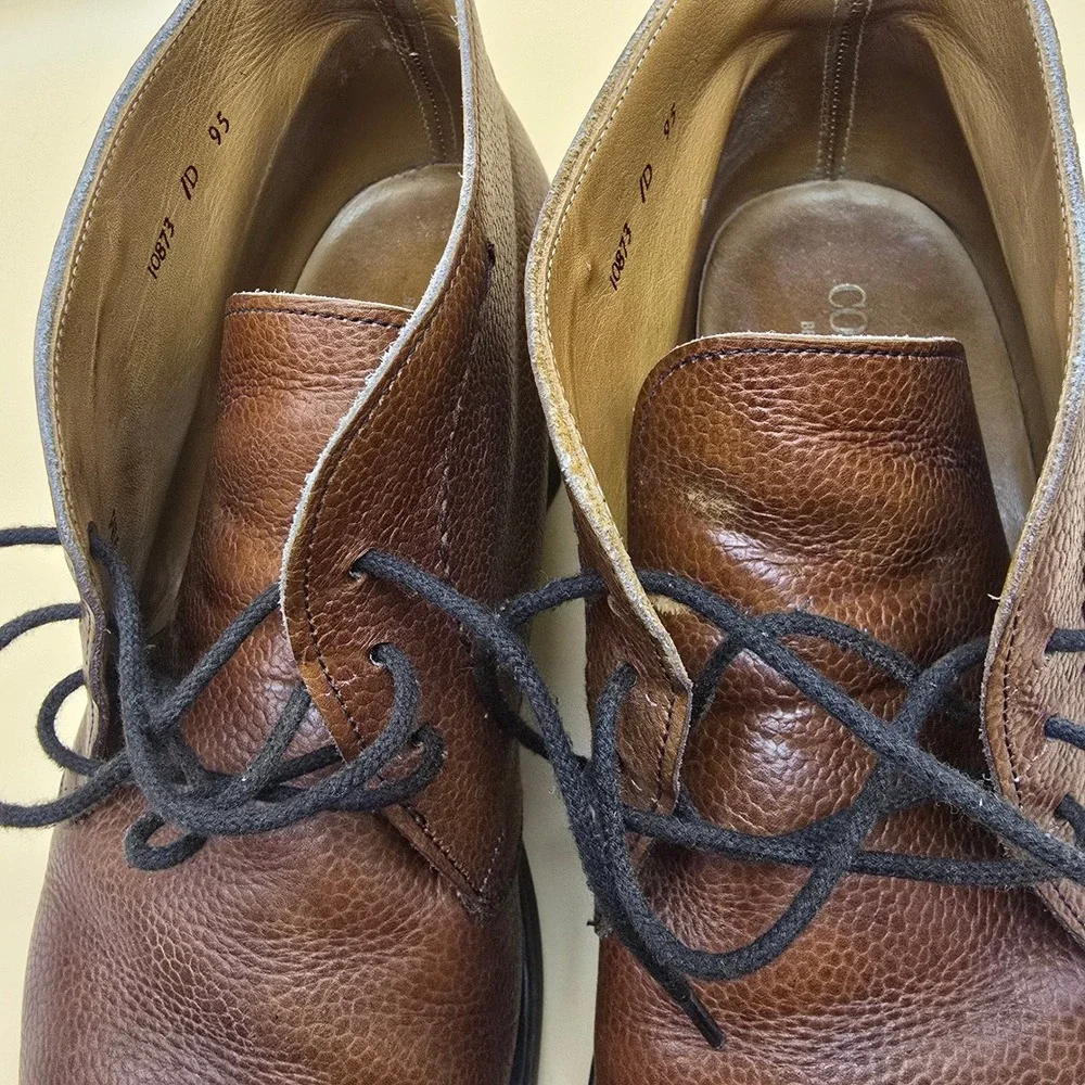 Cole‎ Haan Benchmade England Commando Elite Itshide Leather Shoes Men's US 10.5
